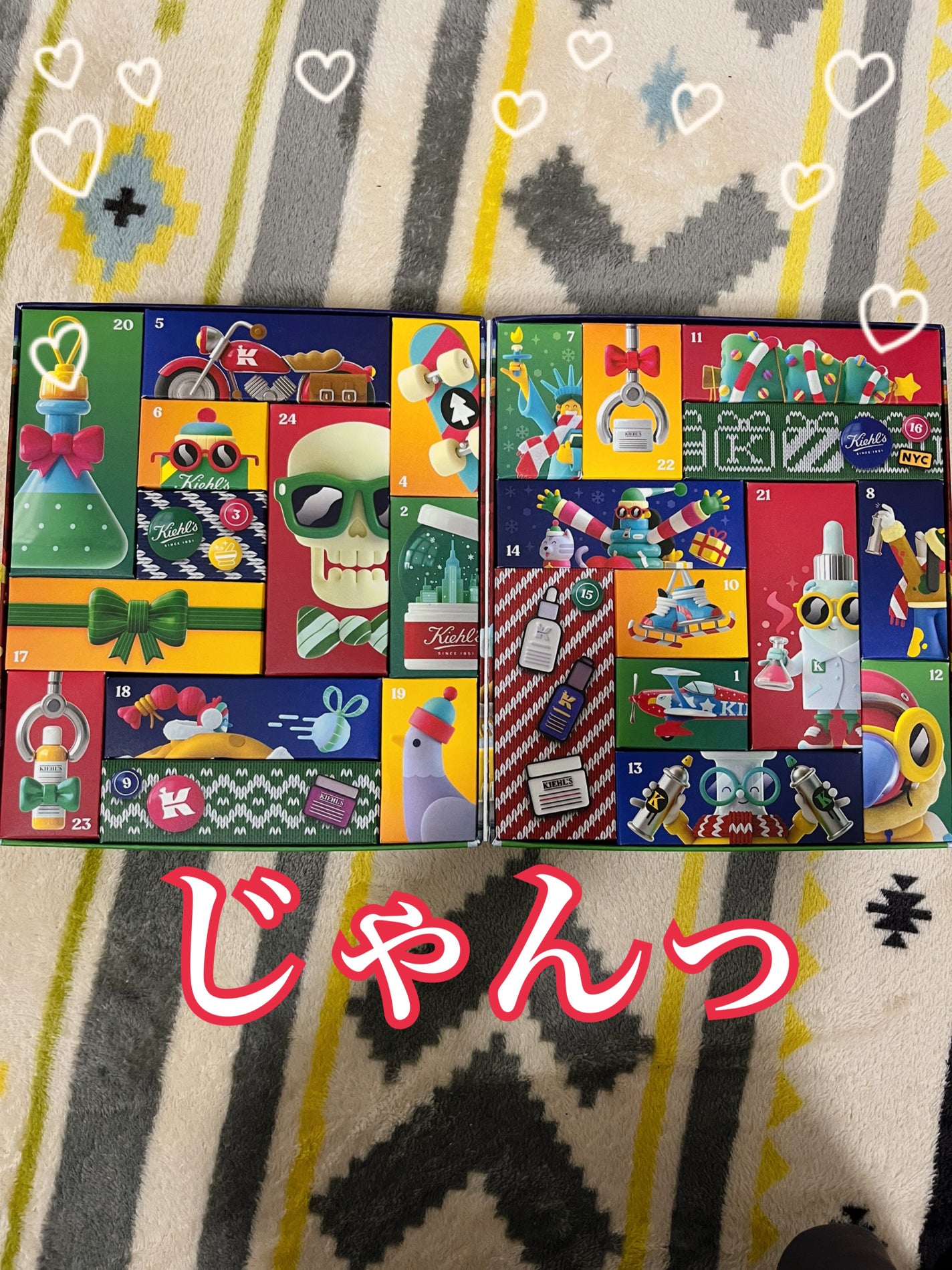 みみみみみ on LIPS 「⚠️ネタバレ注意❗️❗️キールズアドベントカレンダー2022開..」(2枚目)