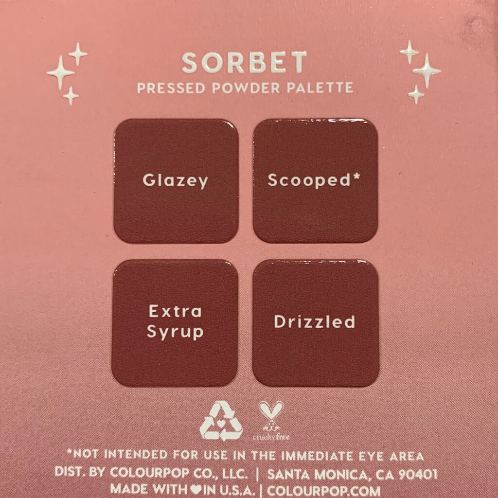 shadow palette /ColourPop/アイシャドウパレットを使ったクチコミ(6枚目)