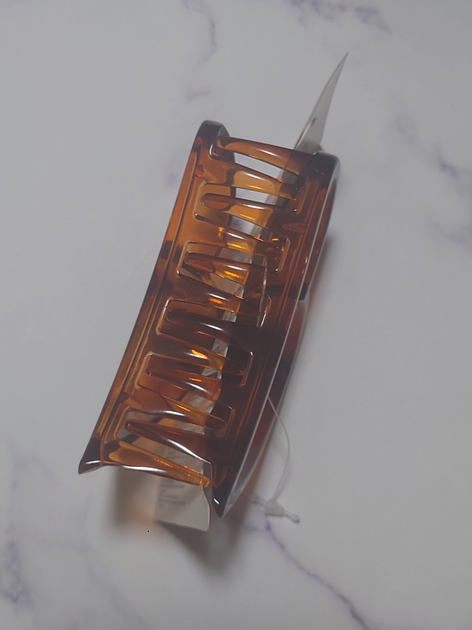 バンスクリップ/DAISO/ヘアアクセサリーを使ったクチコミ（3枚目）