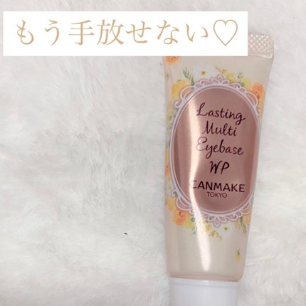 ラスティングマルチアイベース WP/キャンメイク/アイシャドウベースを使ったクチコミ(1枚目)