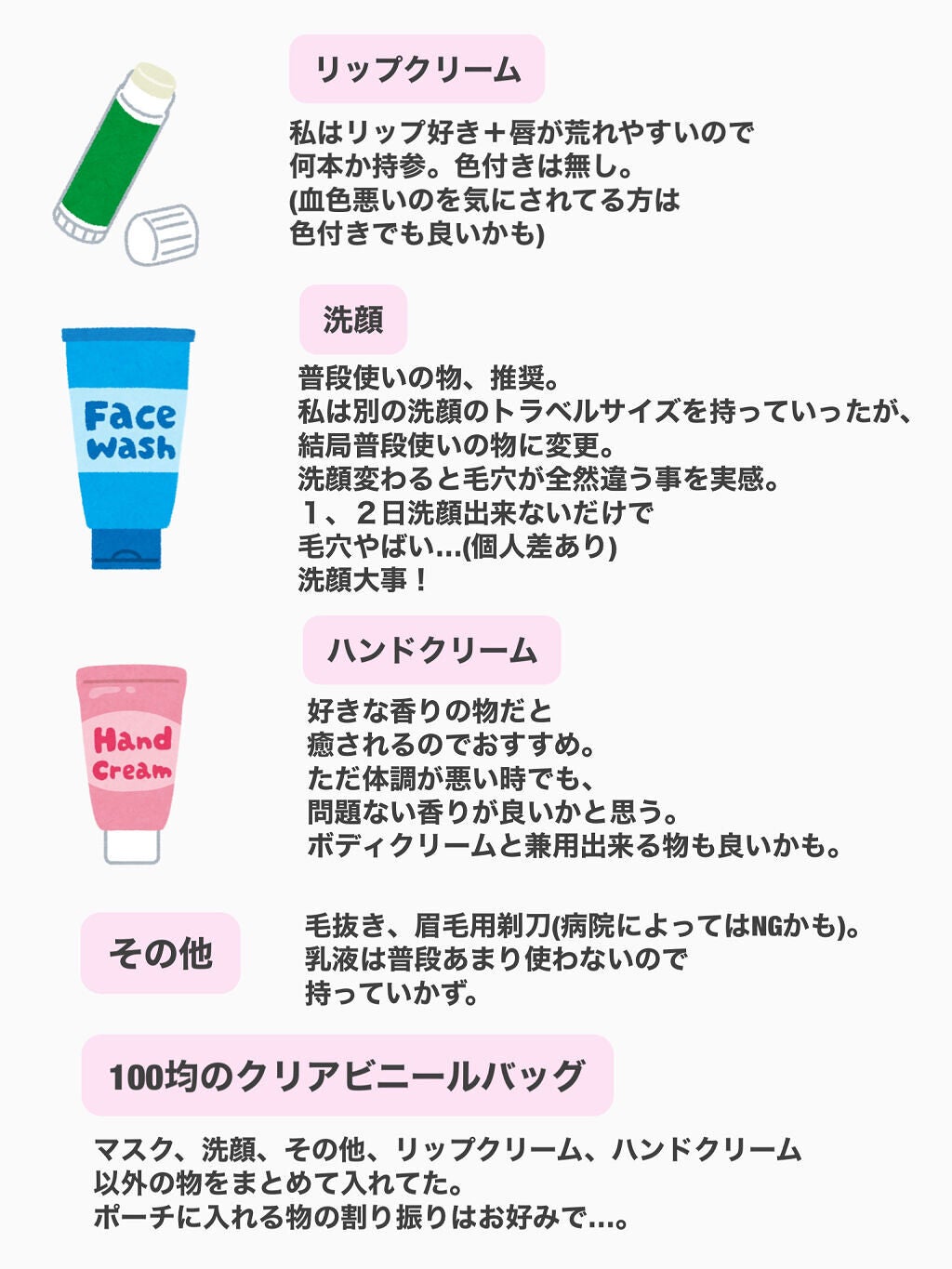 める on LIPS 「昨年、半月程入院しており入院前に必要な物色々調べてた所スキンケ..」(3枚目)