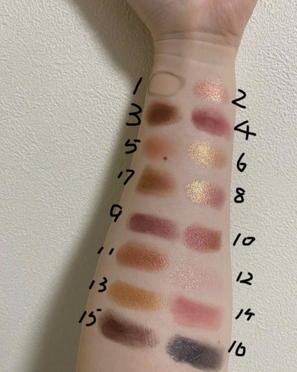 大英博物館 エジプトシリーズ アイシャドウパレット/ZEESEA/アイシャドウパレットを使ったクチコミ(3枚目)