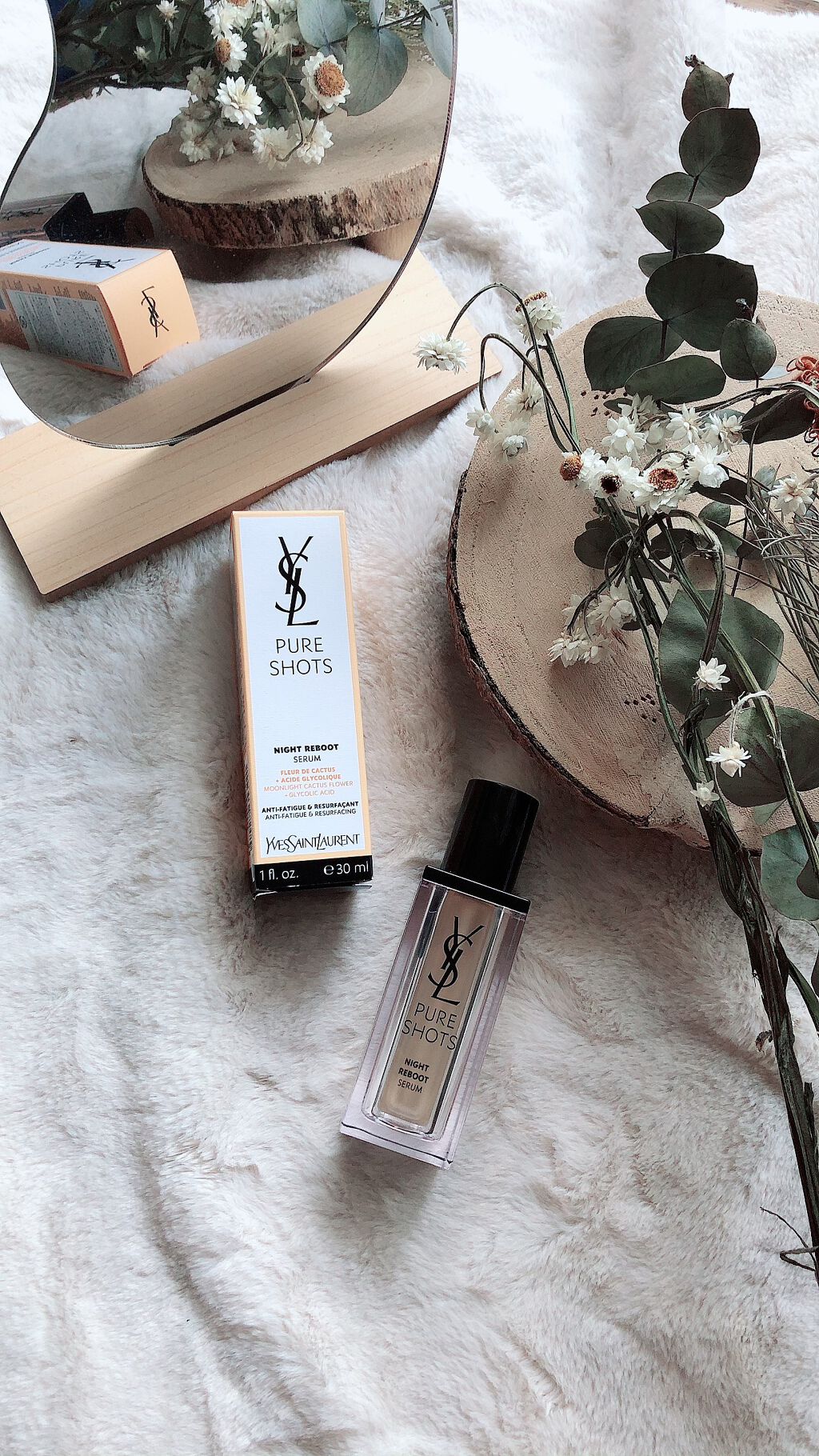 ピュアショット ナイト リチャージセラム/YVES SAINT LAURENT BEAUTE/美容液を使ったクチコミ(1枚目)