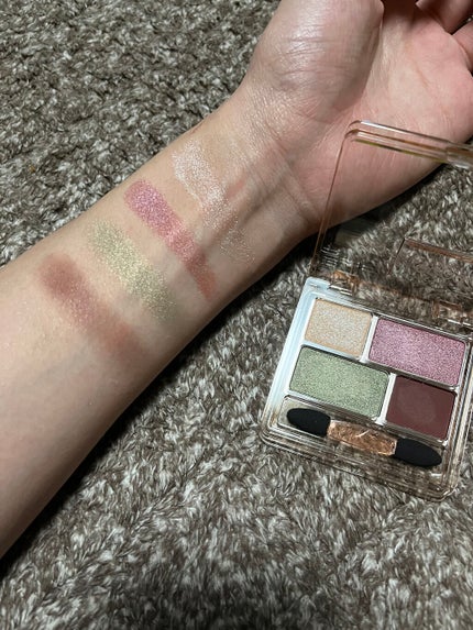 リラクシーアイシャドウ/GENE TOKYO/アイシャドウパレットを使ったクチコミ(4枚目)