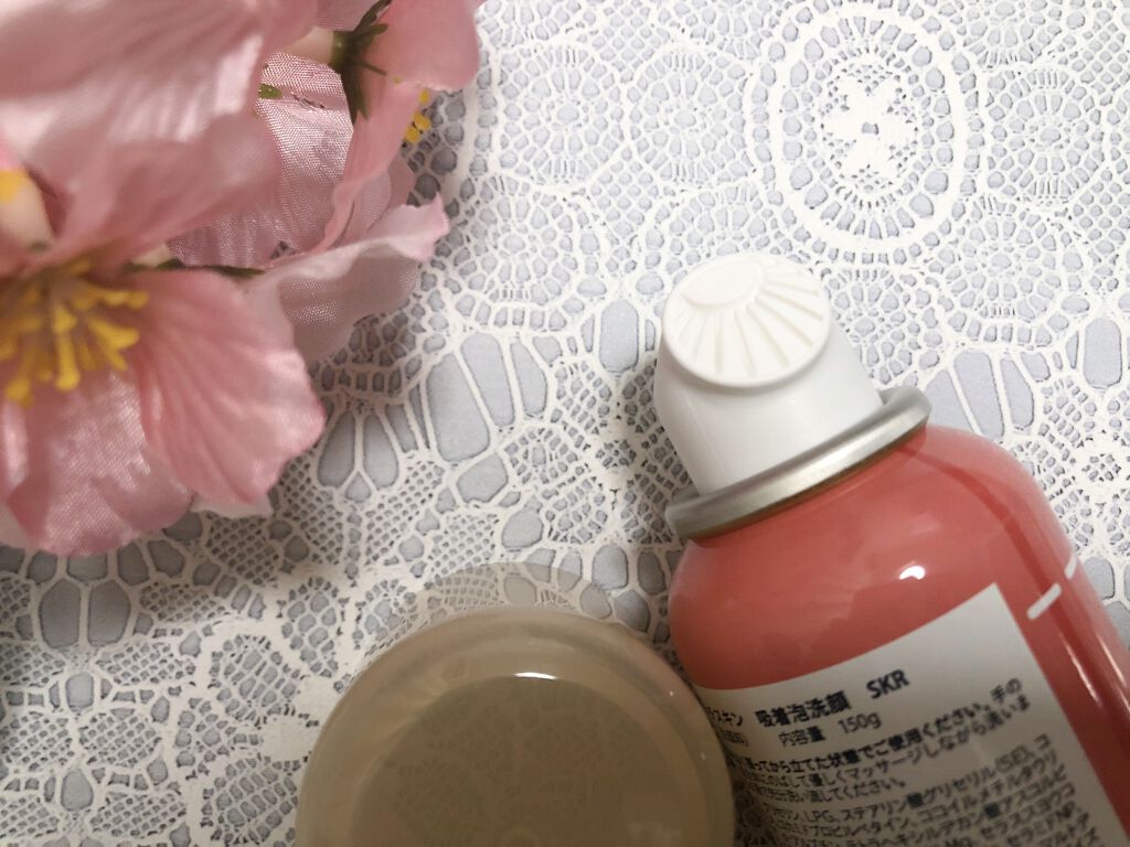 MoccHi SKIN モッチスキン吸着泡洗顔 SKのクチコミ「モチモチの泡がのび〜〜る吸着泡洗顔🛁
〝モッチスキン吸着泡洗顔SKR(桜)〟🌸

こののび〜る.....」（2枚目）