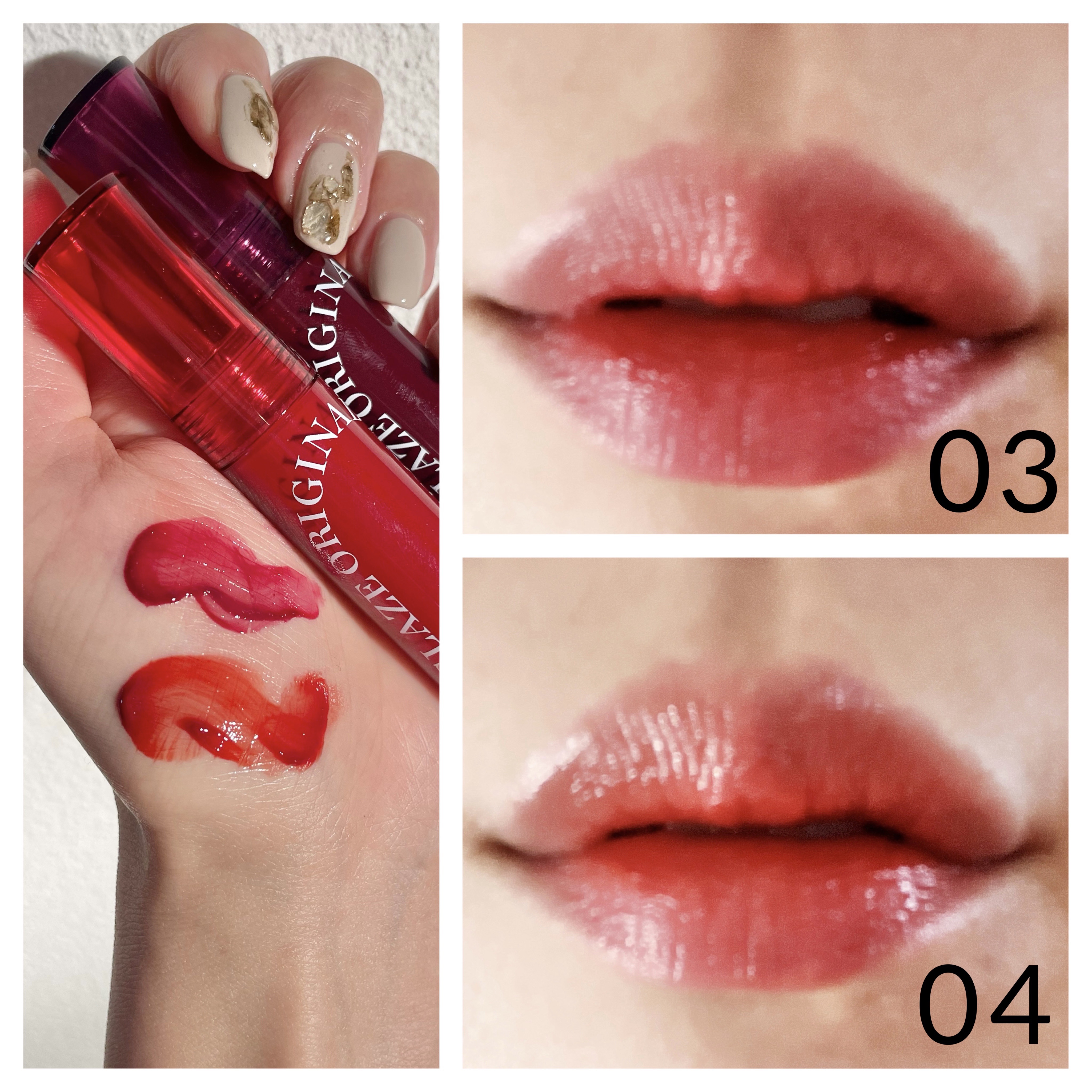 FMGT リップグレーズ/THE FACE SHOP/口紅を使ったクチコミ（3枚目）