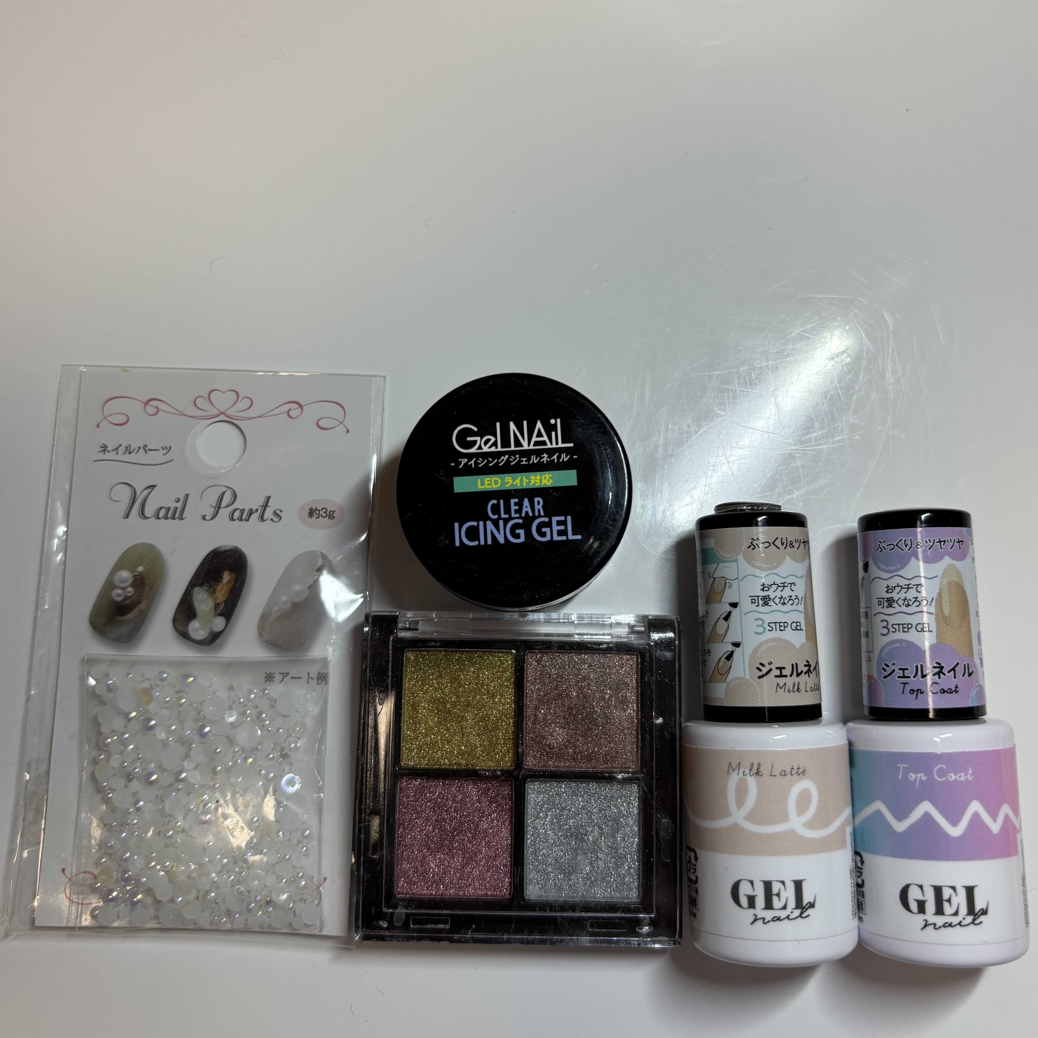 ネイルパーツ/セリア/ネイルチップ・パーツを使ったクチコミ（2枚目）