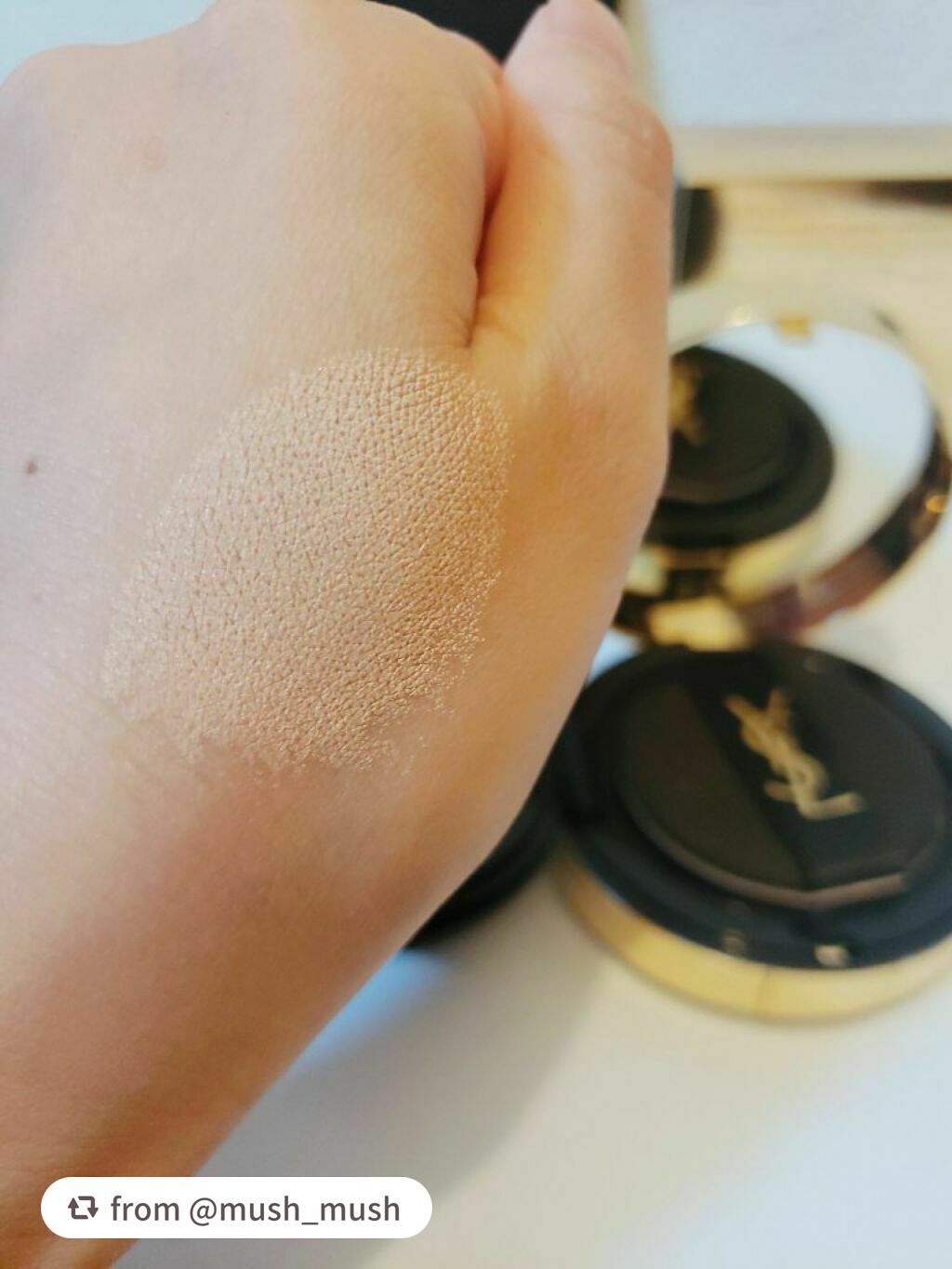 アンクル ド ポー ルクッションN/YVES SAINT LAURENT BEAUTE/クッションファンデーションを使ったクチコミ(6枚目)