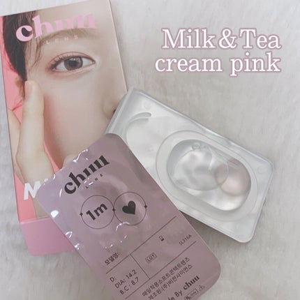 chuuLENS Milk&Tea 1day/chuu LENS/ワンデー(1DAY)カラコンを使ったクチコミ(4枚目)