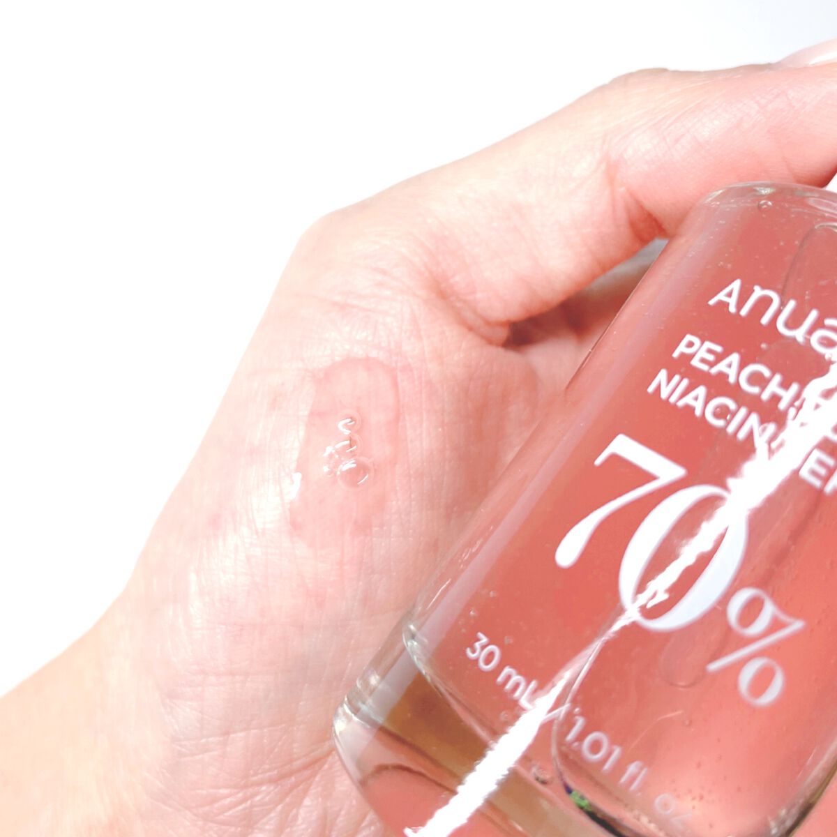 桃70%ナイアシンセラム/Anua/美容液を使ったクチコミ(5枚目)