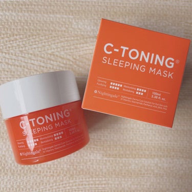 C-TONING SLEEPING MASK  /Nightingale(ナイチンゲール)/フェイスクリームを使ったクチコミ（1枚目）