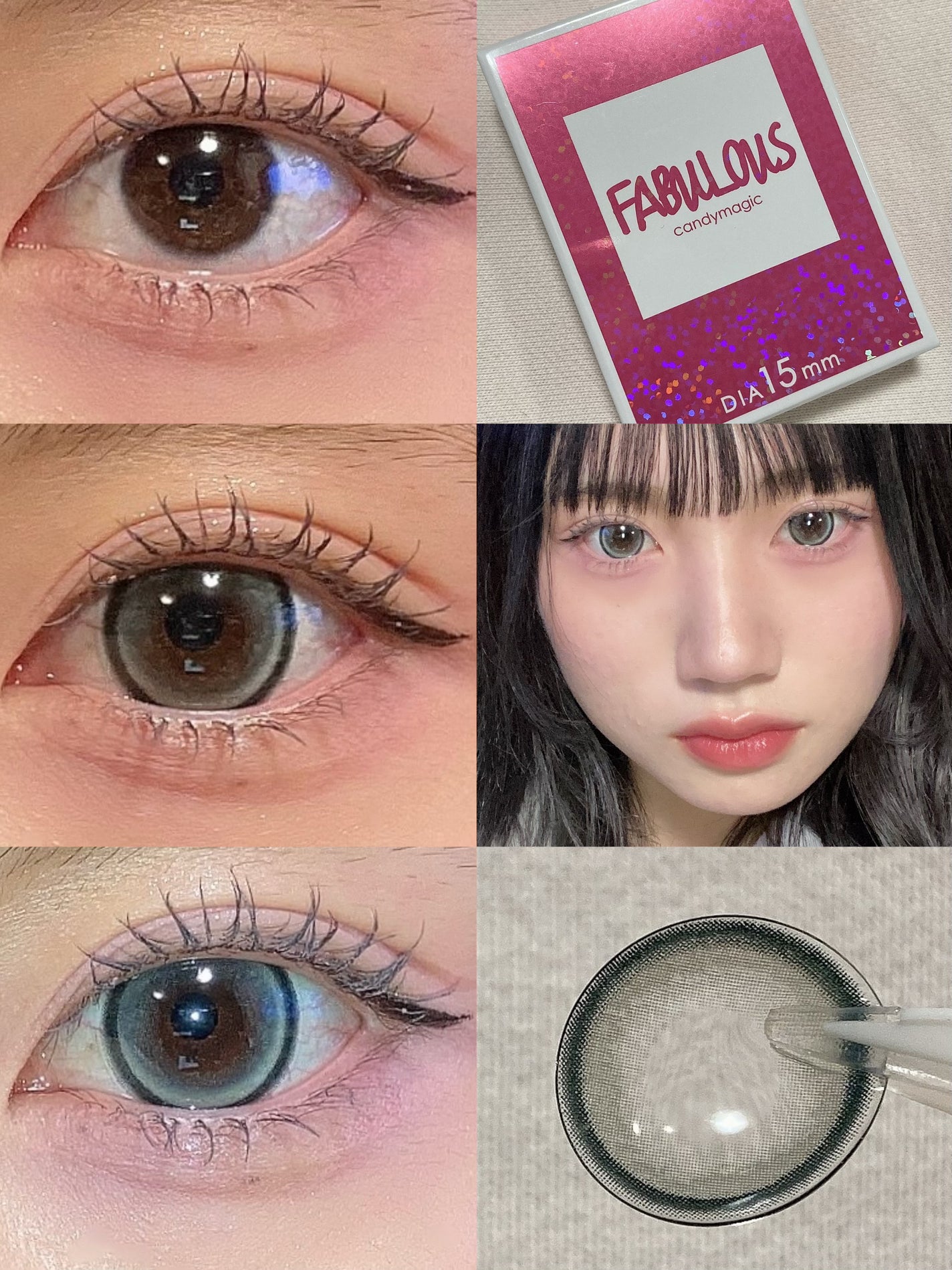 Fabulous(ファビュラス)1month/FABUROUS/カラーコンタクトレンズを使ったクチコミ(5枚目)