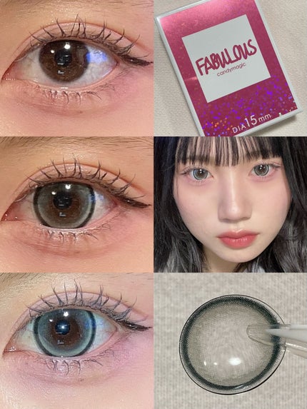 Fabulous(ファビュラス)1month/FABUROUS/カラーコンタクトレンズを使ったクチコミ(5枚目)