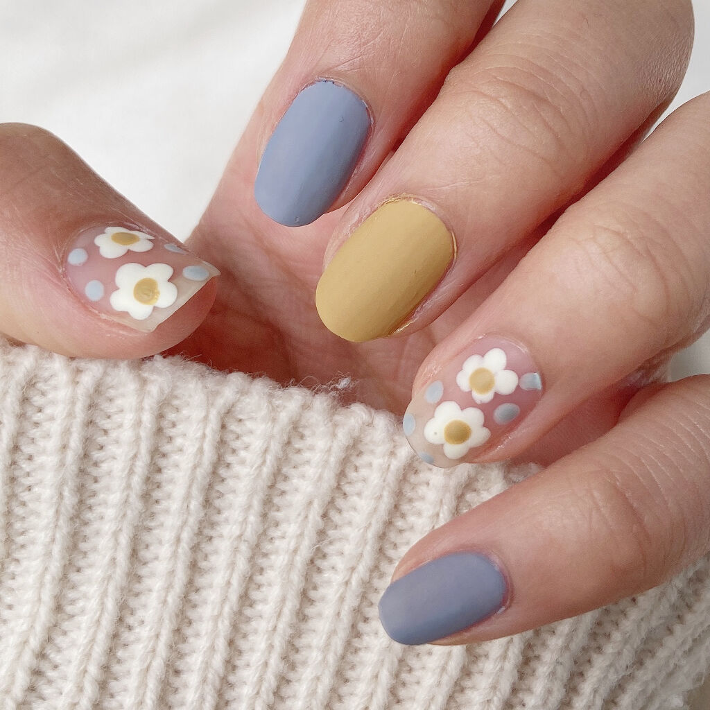 ウィンマックス ネイルケアシリーズ マットトップコート/DAISO/ネイルトップコートを使ったクチコミ（2枚目）