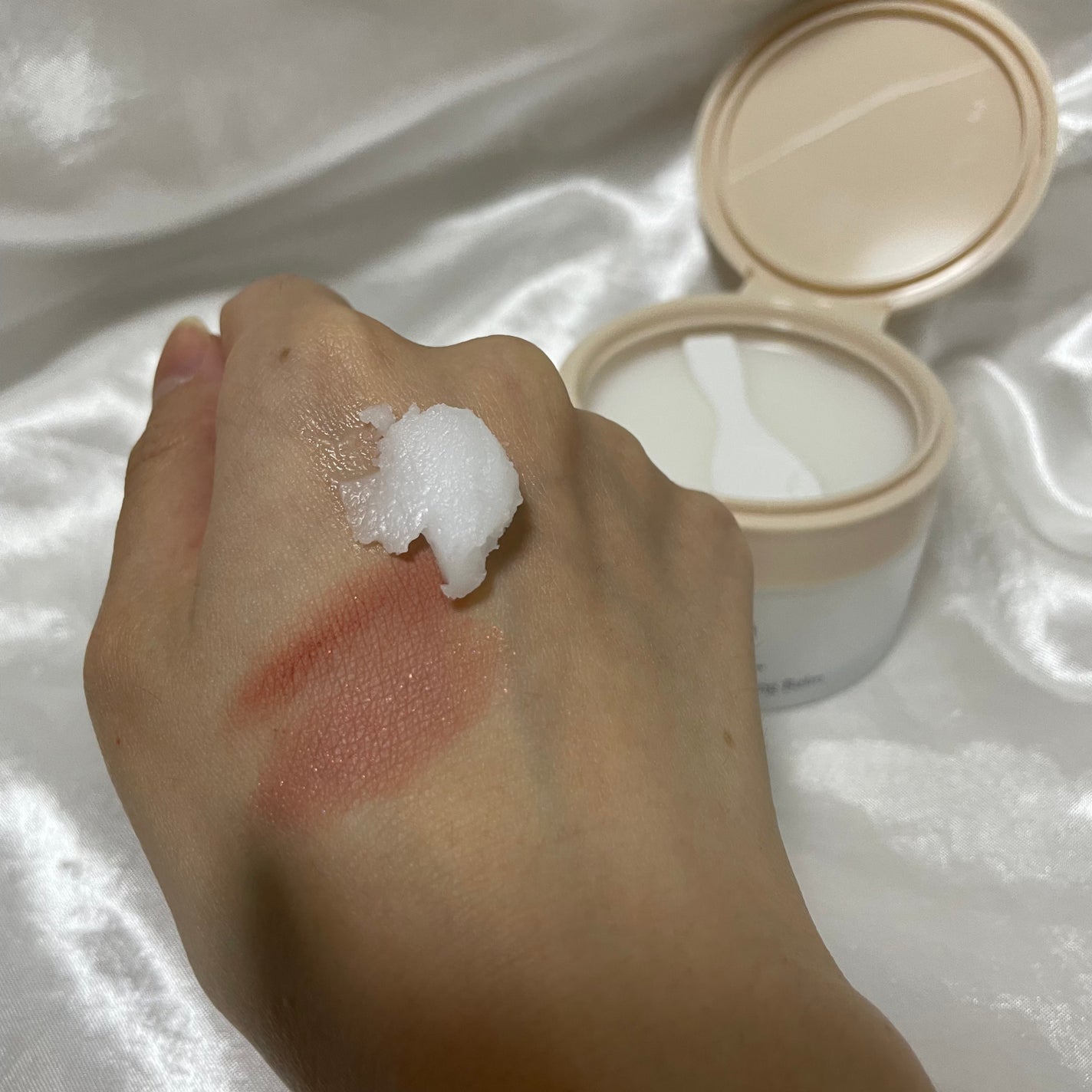 バイオームバリアコラーゲンファーミングクレンジングバーム/UIQ/クレンジングバームを使ったクチコミ(3枚目)