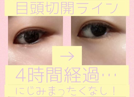 シルキーリキッドアイライナーWP/D-UP/リキッドアイライナーを使ったクチコミ(4枚目)