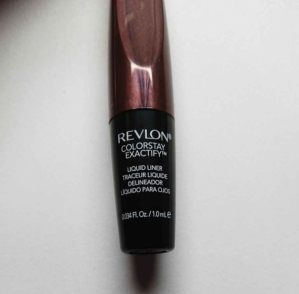 カラーステイ イグザクティファイ リキッドライナー/REVLON/リキッドアイライナーを使ったクチコミ（1枚目）