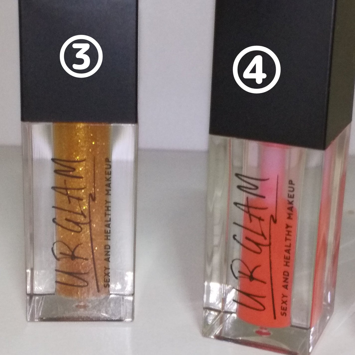 UR GLAM LIP OIL/U R GLAM/リップグロスを使ったクチコミ(4枚目)