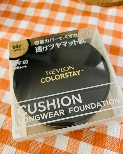 カラーステイ クッション ロングウェア ファンデーション/REVLON/クッションファンデーションを使ったクチコミ(1枚目)