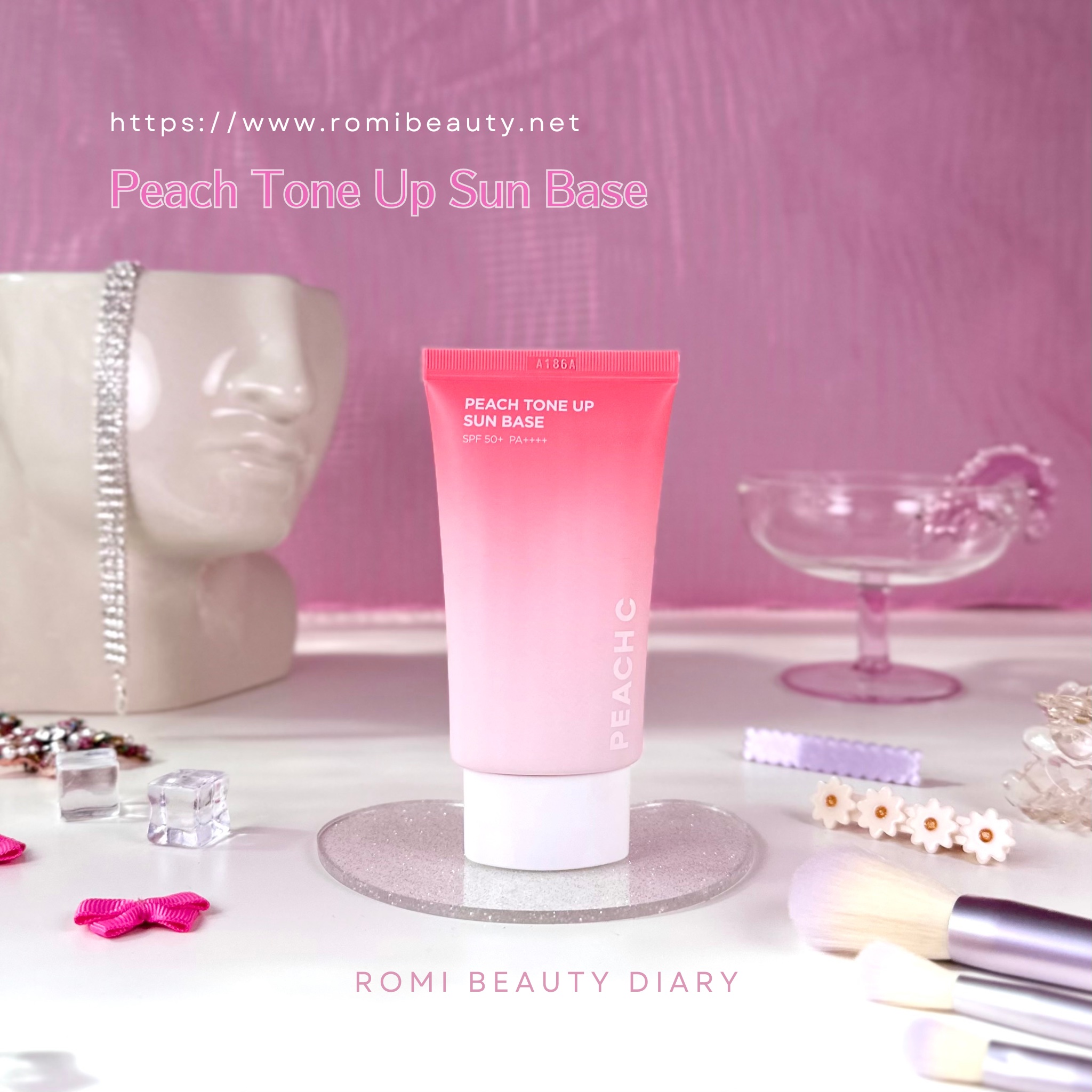 ピーチトーンアップサンベース/Peach C/日焼け止めクリームを使ったクチコミ（1枚目）