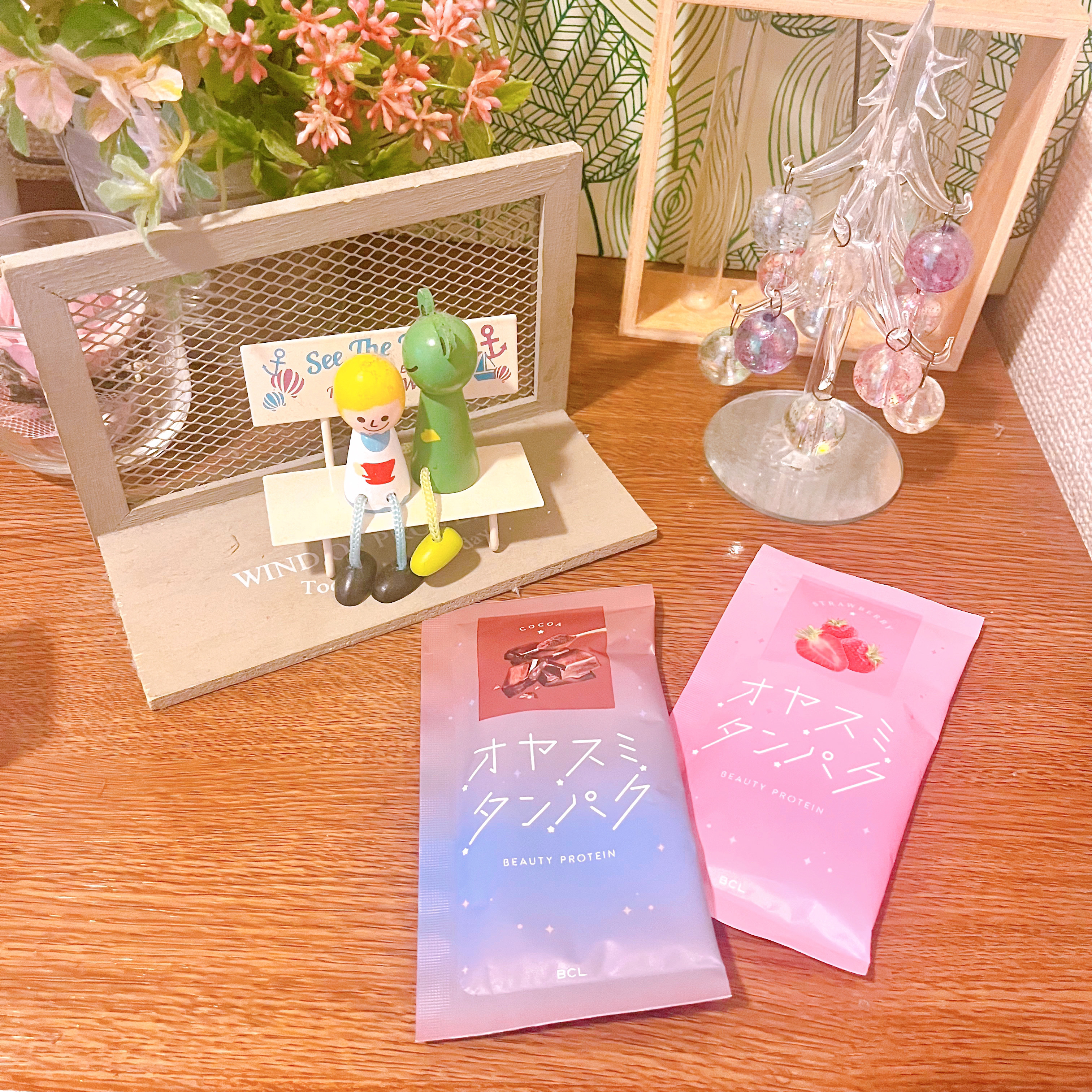 オヤスミタンパク イチゴ味/オヤスミタンパク/その他プロテインを使ったクチコミ（1枚目）