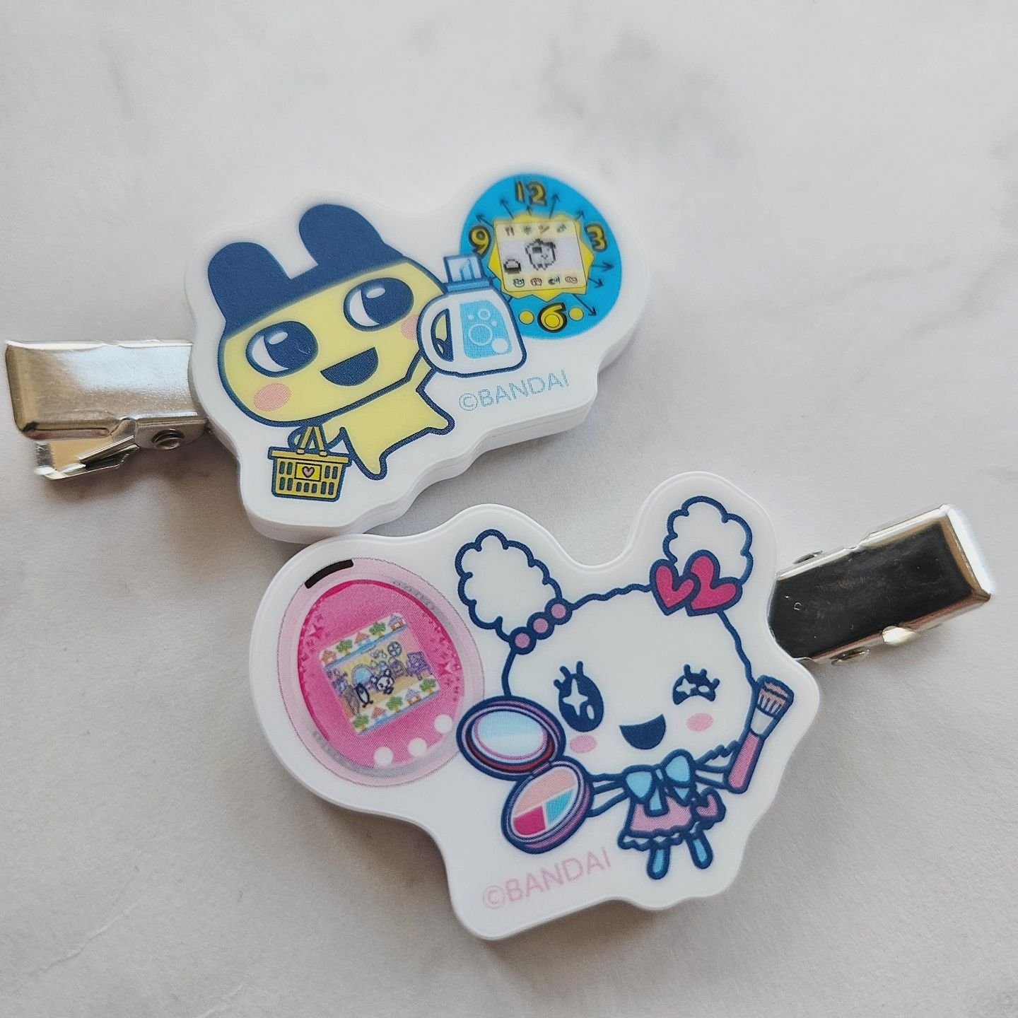 たまごっちアクリルヘアクリップ/matsukiyo/ヘアアクセサリーを使ったクチコミ（2枚目）