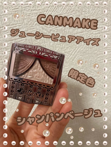 ジューシーピュアアイズ/キャンメイク/アイシャドウパレットを使ったクチコミ(1枚目)