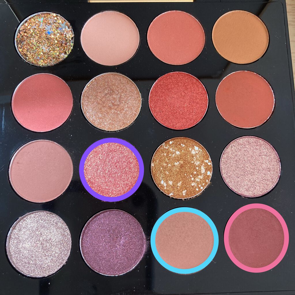 大英博物館 エジプトシリーズ アイシャドウパレット/ZEESEA/アイシャドウパレットを使ったクチコミ(2枚目)