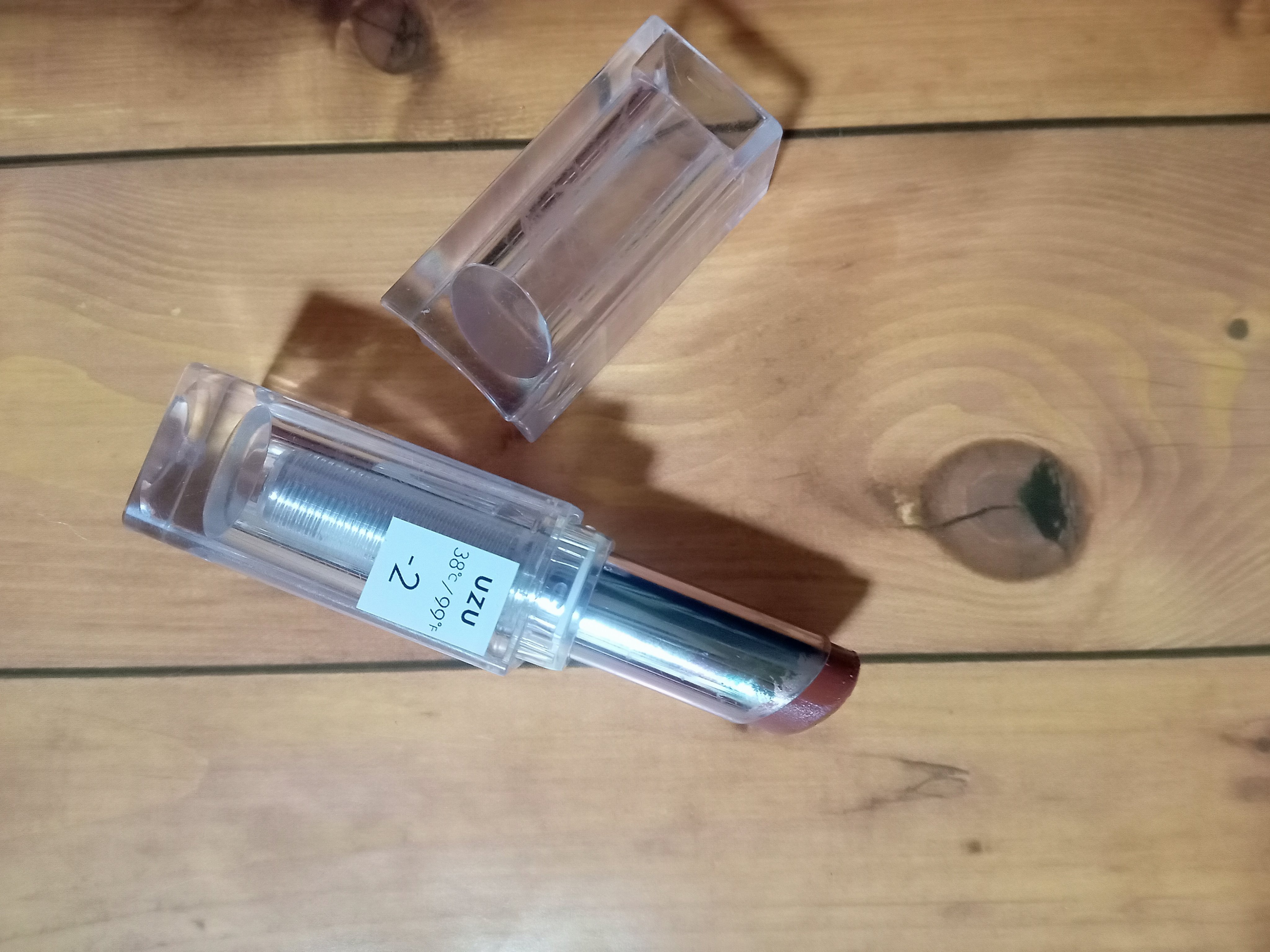 38℃/99℉ LIPSTICK  ＜YOU＞/UZU BY FLOWFUSHI/口紅を使ったクチコミ（1枚目）