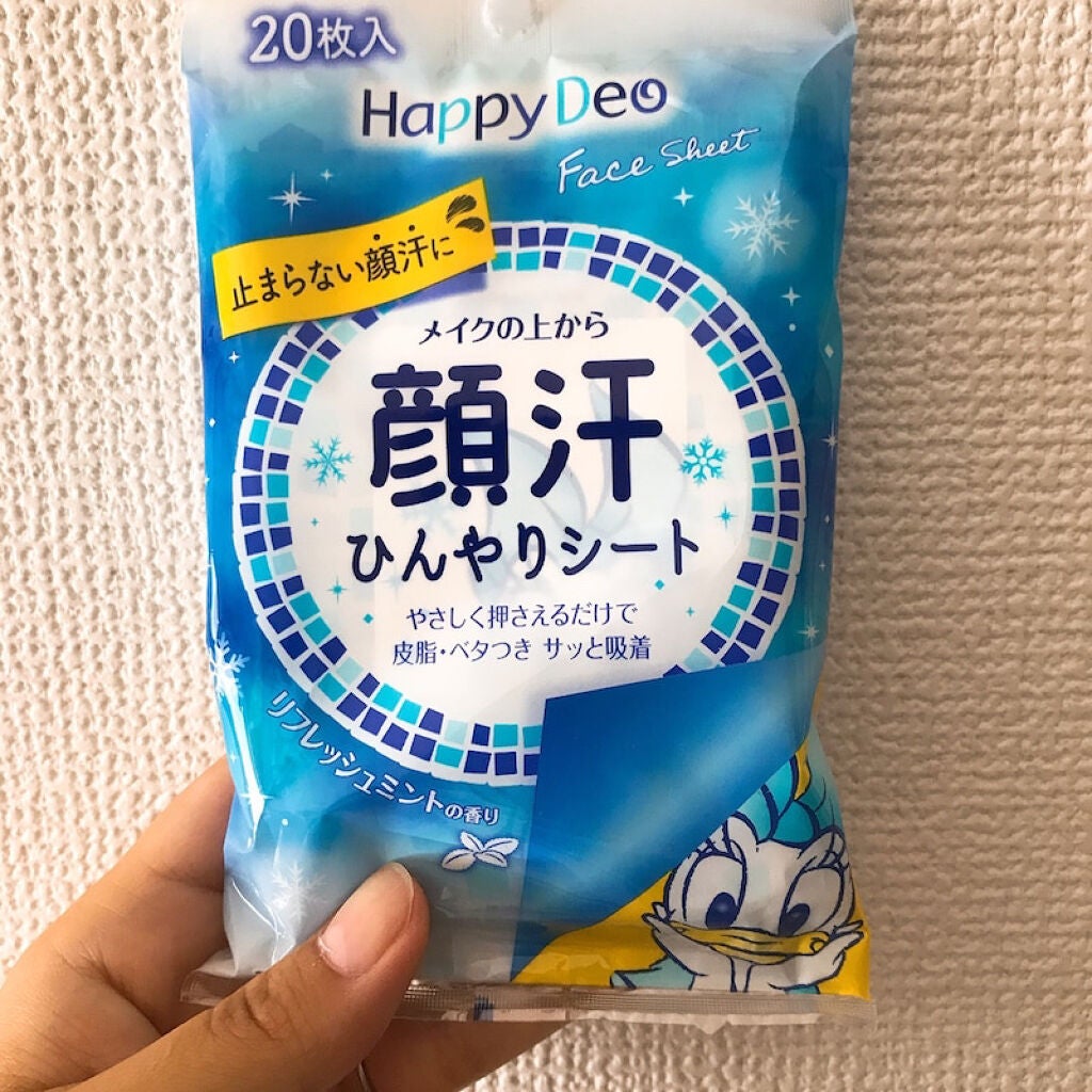 ハッピーデオ フェイスシート/マンダム/ボディシートを使ったクチコミ(1枚目)