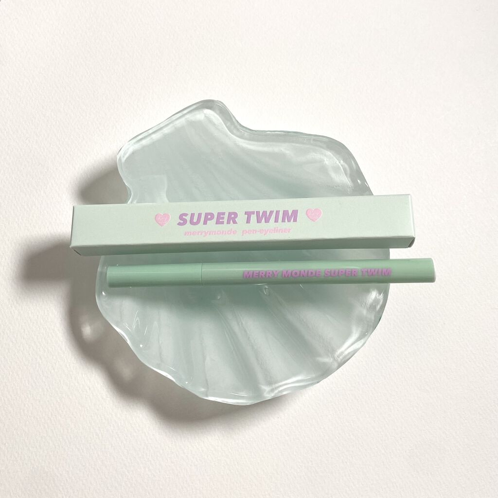 Super Twim Pen Eyeliner/Merrymonde/リキッドアイライナーを使ったクチコミ（1枚目）
