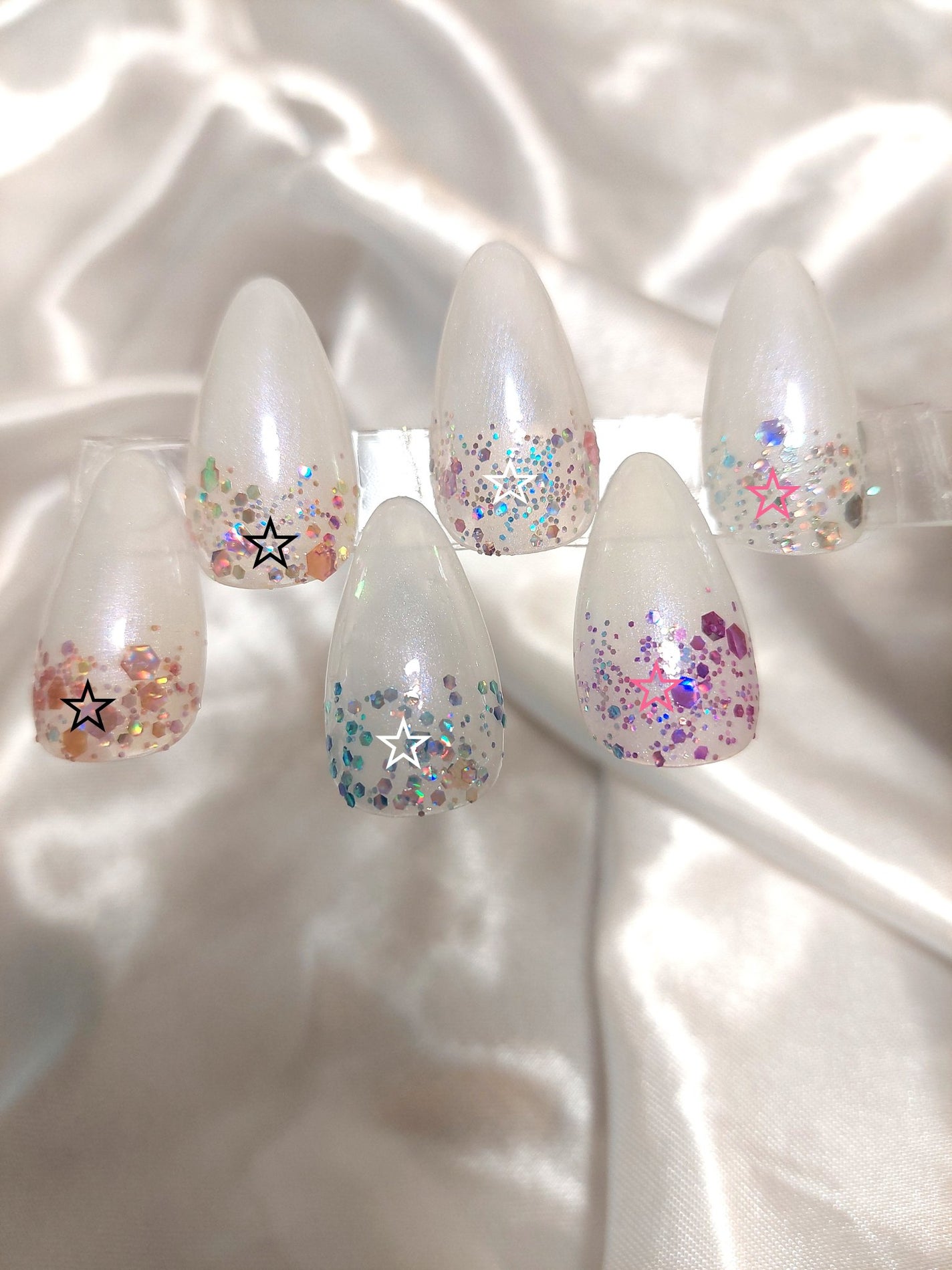 ネイルパーツ/セリア/ネイルチップ・パーツを使ったクチコミ(3枚目)