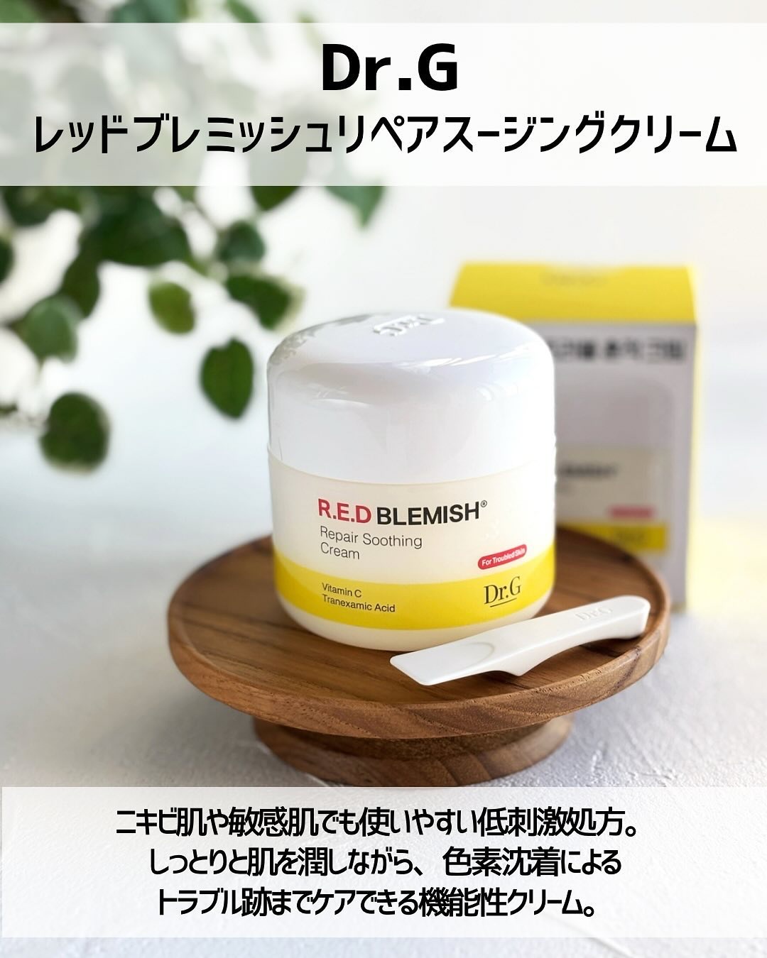 レッドブレミッシュ リペアスージングクリーム/Dr.G/フェイスクリームを使ったクチコミ（2枚目）