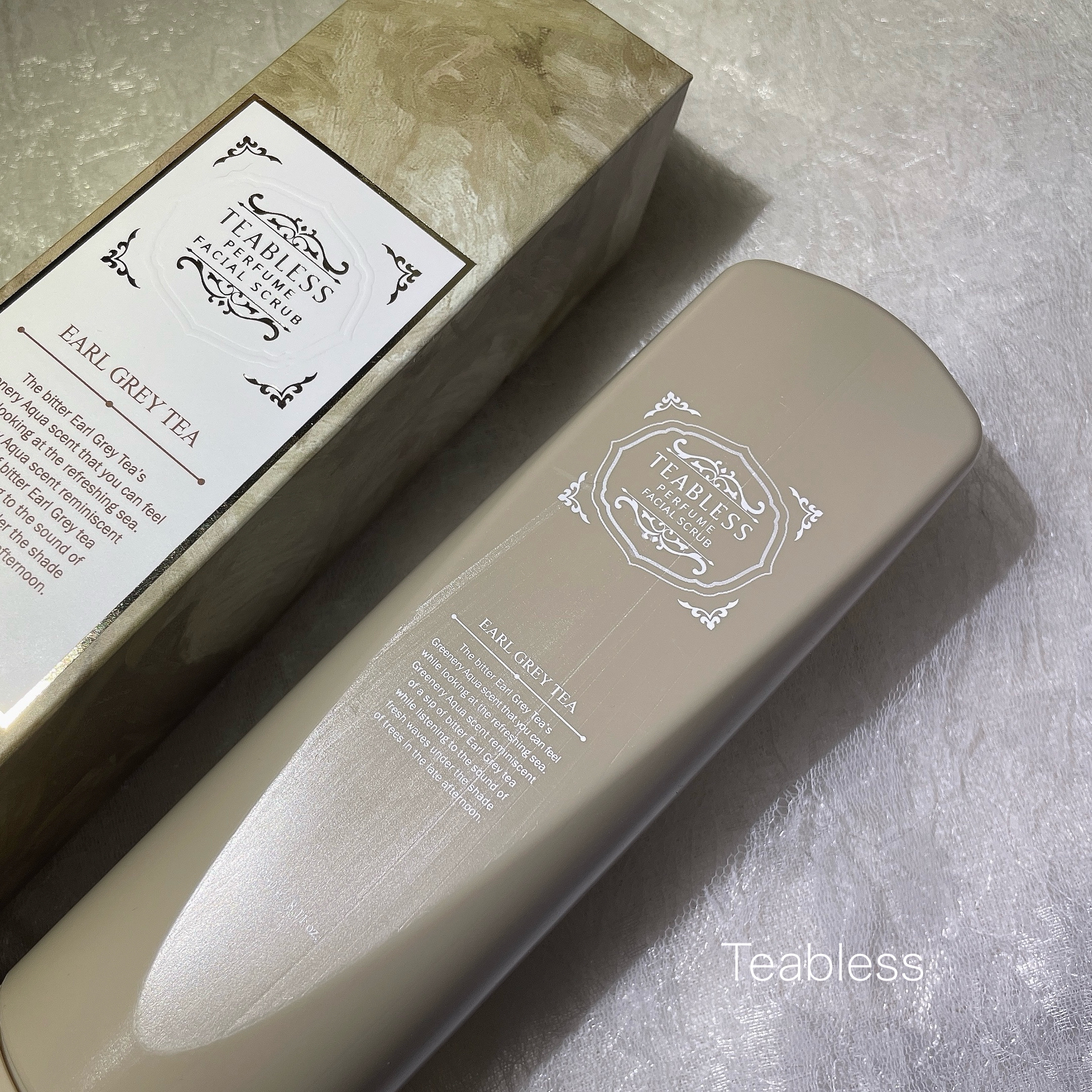 アールグレイティージャム フェイシャルピーリングスクラブ/TEABLESS/スクラブ・ゴマージュを使ったクチコミ（1枚目）