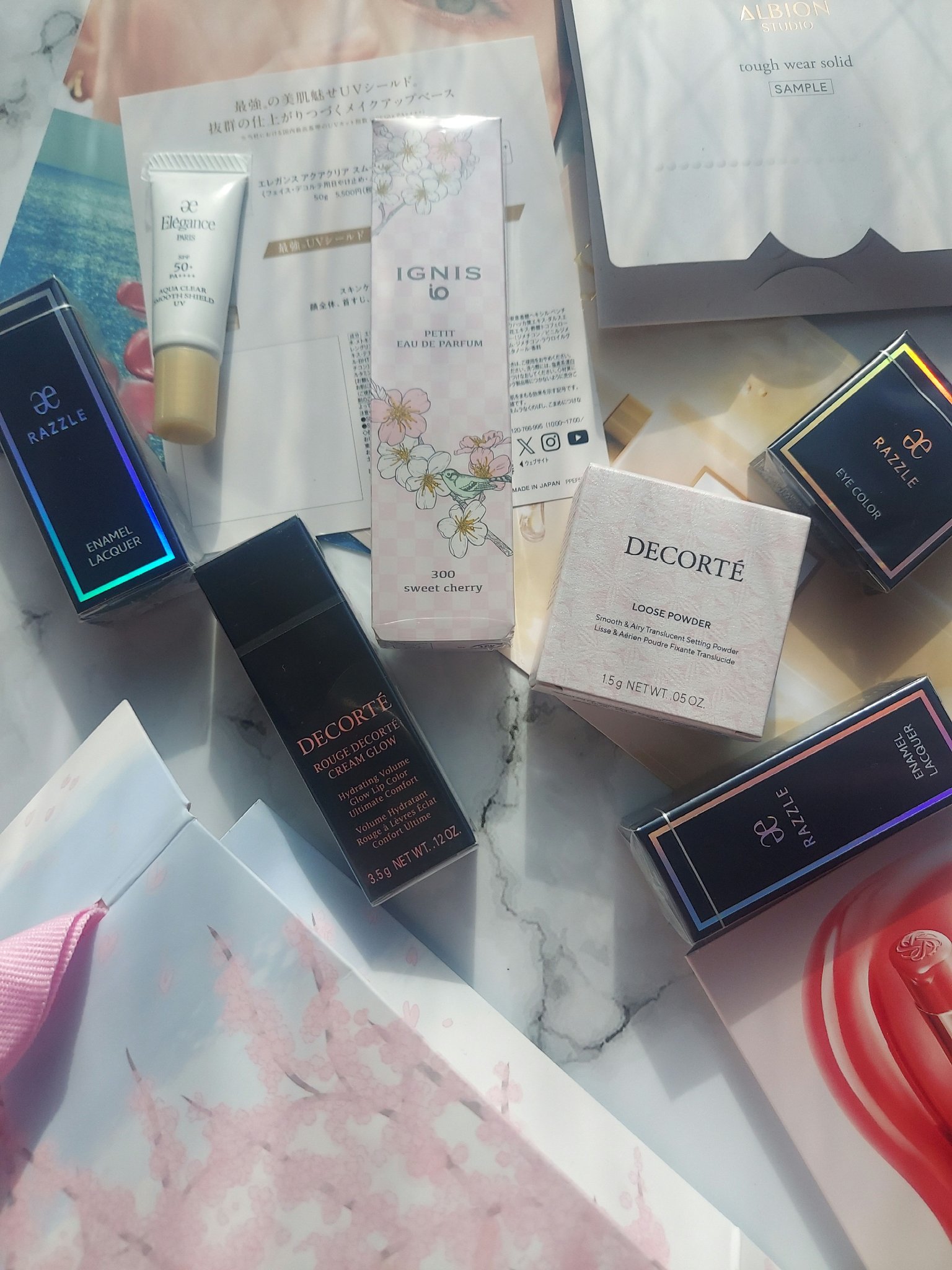 エレガンス ラズル エナメルラッカー 77 Matinee blossom /エレガンス ラズル /マニキュアを使ったクチコミ（1枚目）