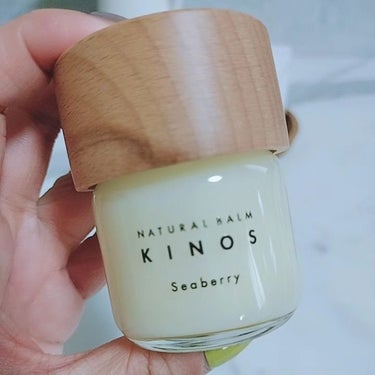 KINOS NATURAL BALM シーベリーのクチコミ「オシャレすぎる♡
バームのご紹介です。

KINOS

ナチュラルマルチバーム 　シーベリー .....」（2枚目）