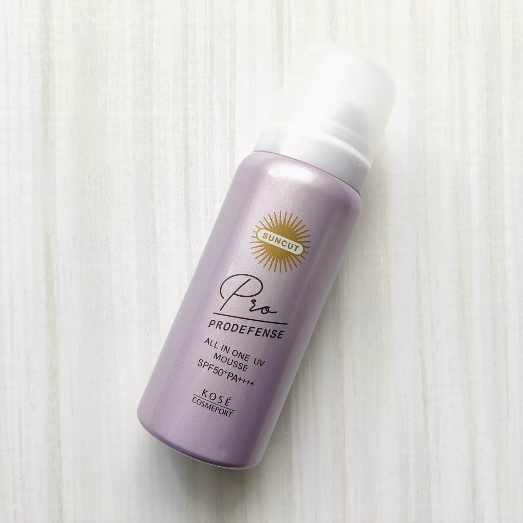 プロディフェンス オールインワンUV ムース/サンカット®/日焼け止めクリームを使ったクチコミ（1枚目）