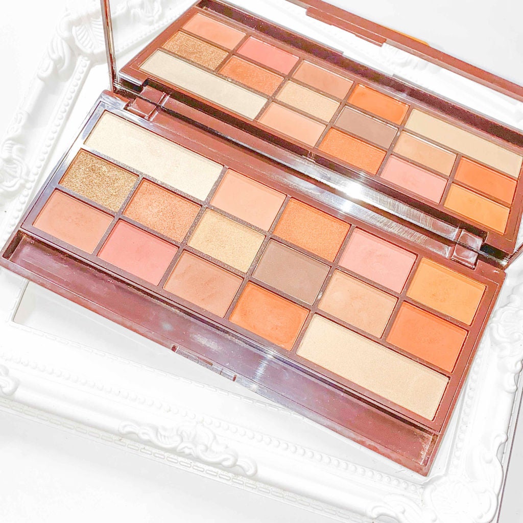 アイラブチョコレート/MAKEUP REVOLUTION/アイシャドウパレットを使ったクチコミ(1枚目)