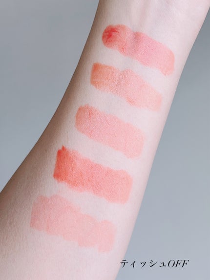 ジューシーラスティングティント/rom&nd/リップティントを使ったクチコミ(5枚目)