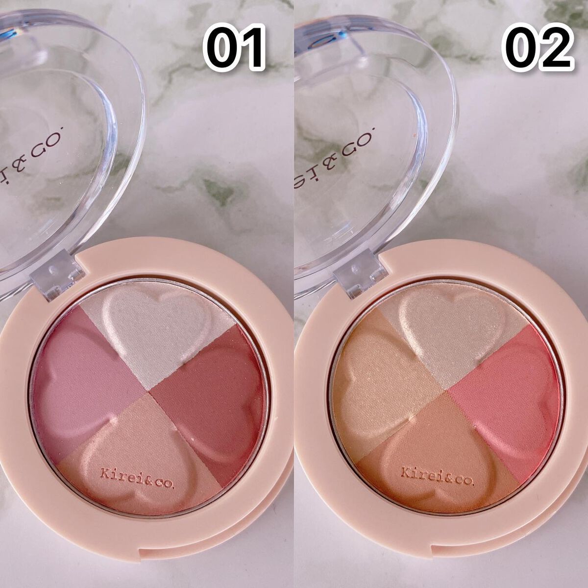 2023年夏新作パウダーチーク】グロウパウダーチーク｜Kirei&co.の人気