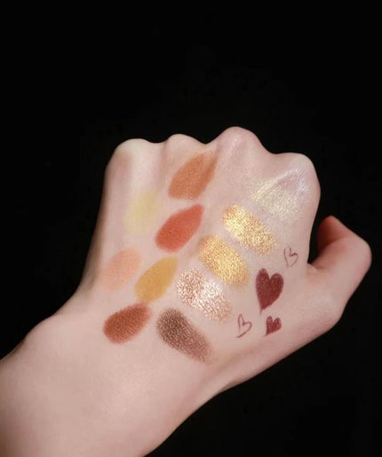 エクスプローラ12色 動物アイシャドウパレット 虎/PERFECT DIARY/アイシャドウパレットを使ったクチコミ(2枚目)