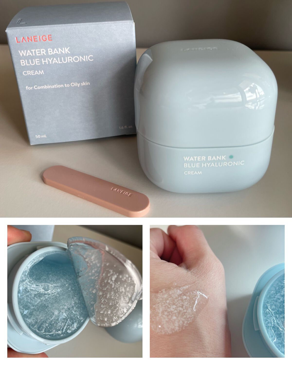 ウォーターバンク ジェルクリーム/LANEIGE/フェイスクリームを使ったクチコミ（1枚目）