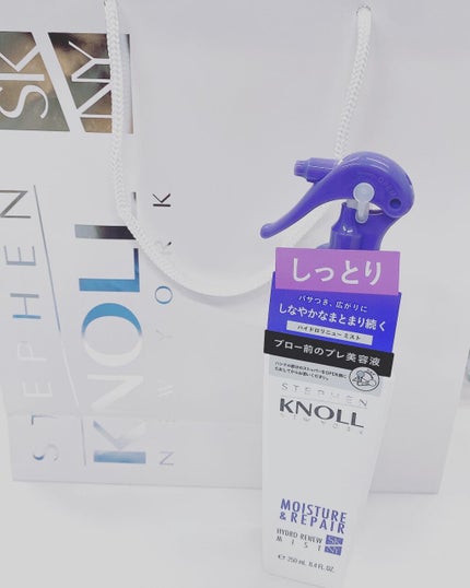 ハイドロリニュー ミスト モイスチュアリペア/スティーブンノル ニューヨーク/プレスタイリング・寝ぐせ直しを使ったクチコミ(1枚目)