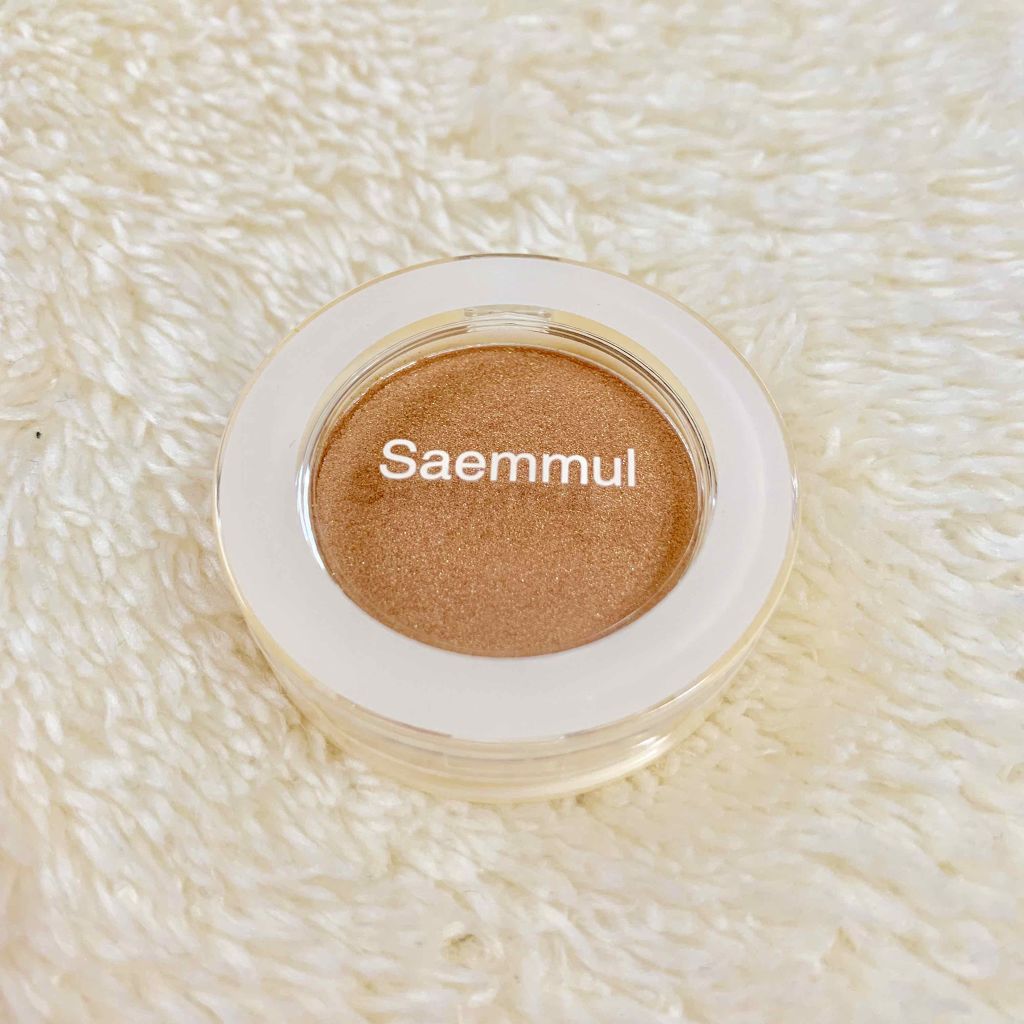 シングルアイシャドウ/the SAEM/単色アイシャドウを使ったクチコミ(1枚目)