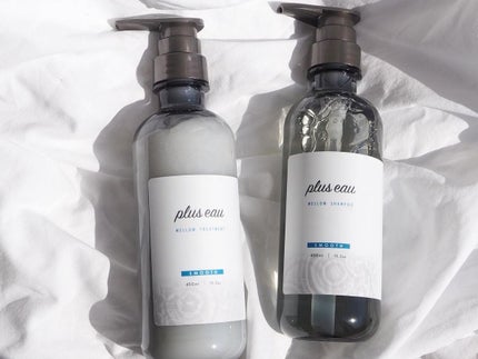 メロウシャンプー/メロウトリートメント/plus eau/市販シャンプーを使ったクチコミ(3枚目)