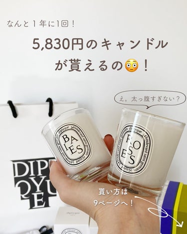 砂時計型ディフューザー/diptyque/ルームフレグランスを使ったクチコミ（2枚目）