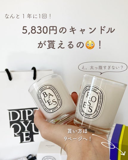 砂時計型ディフューザー/diptyque/ルームフレグランスを使ったクチコミ(2枚目)