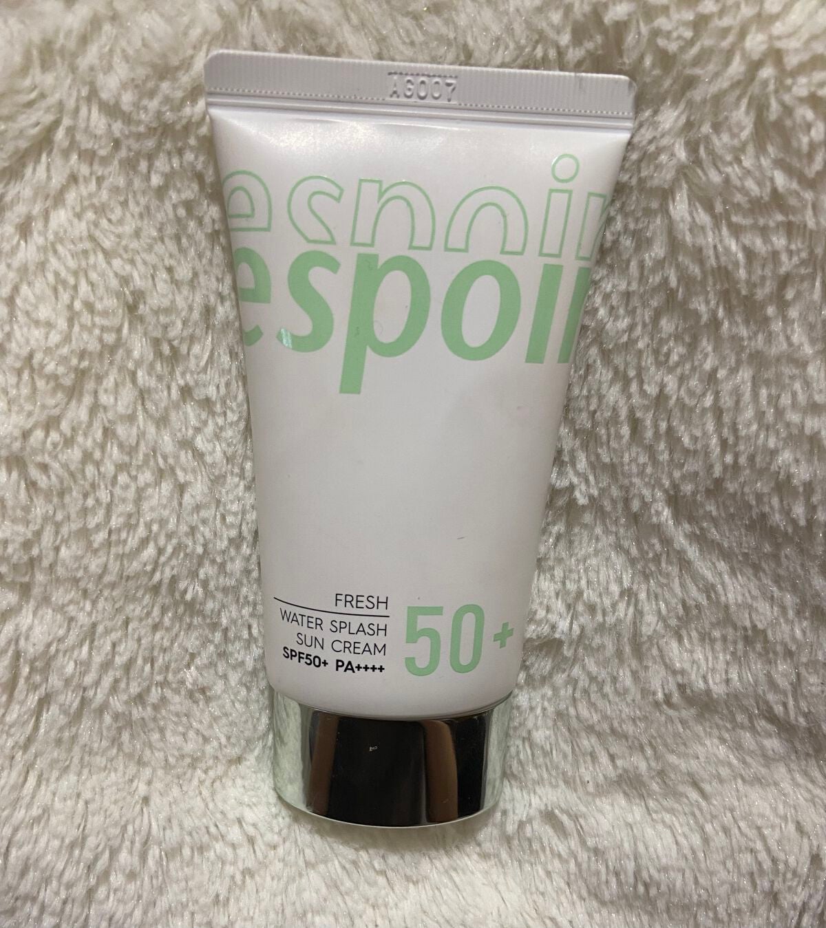 ウォータースプラッシュサンクリーム/espoir/日焼け止め・UVケアを使ったクチコミ(1枚目)