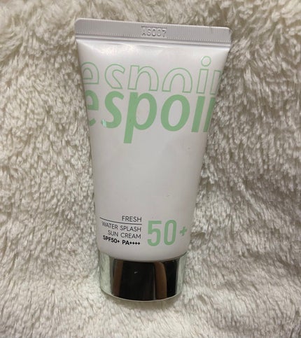 ウォータースプラッシュサンクリーム/espoir/日焼け止め・UVケアを使ったクチコミ(1枚目)