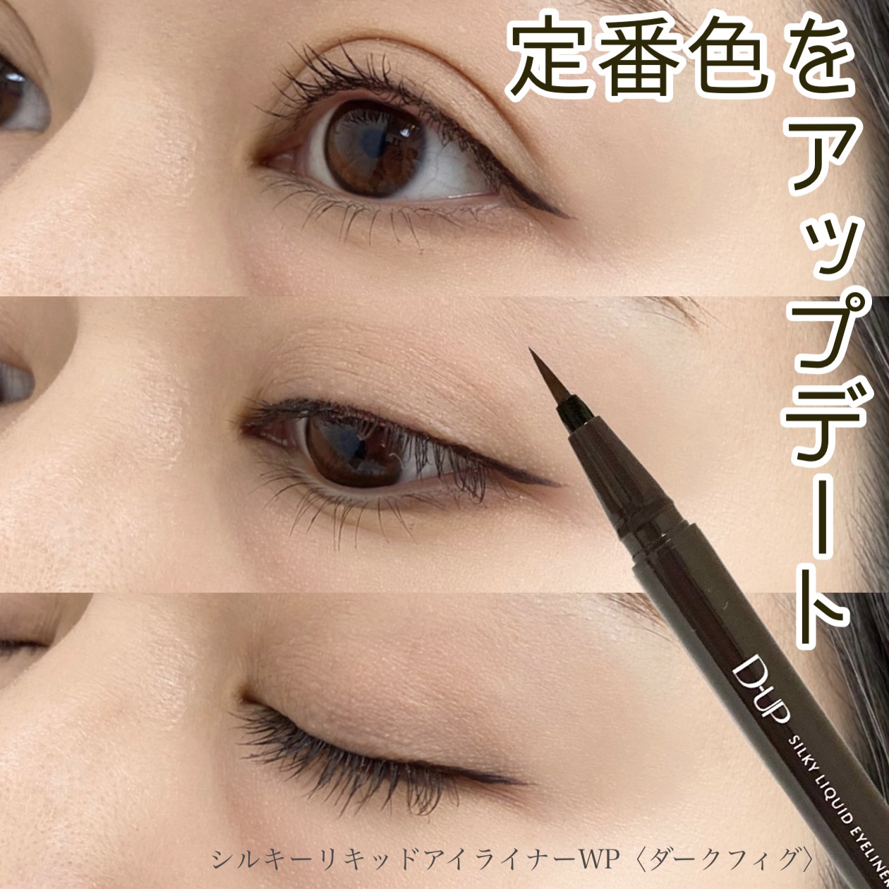 シルキーリキッドアイライナーWP/D-UP/リキッドアイライナーを使ったクチコミ（1枚目）